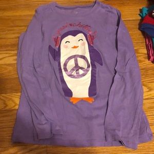 Children’s place long sleeve shirt size L 10/12